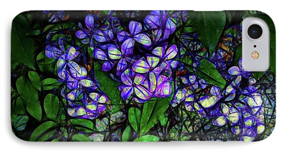 Lilac Abstract - Phone Case