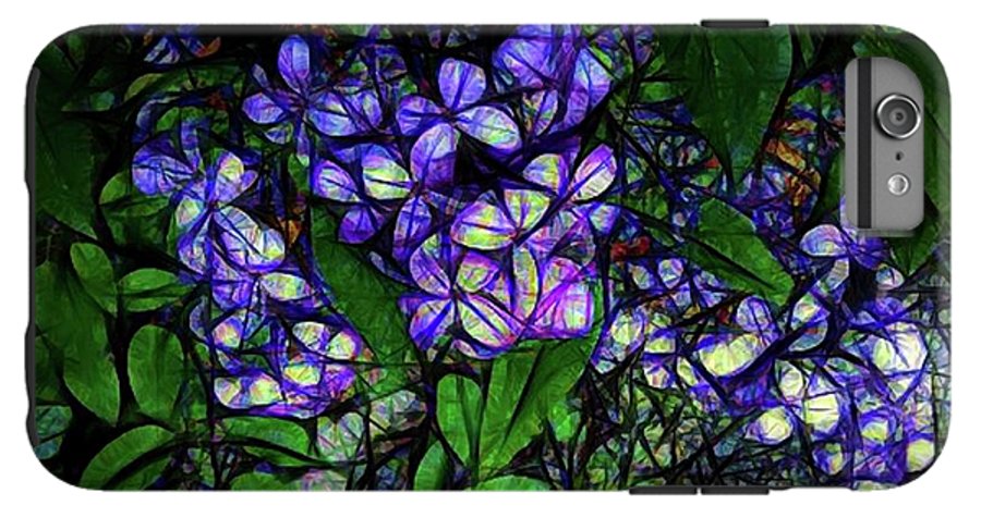 Lilac Abstract - Phone Case