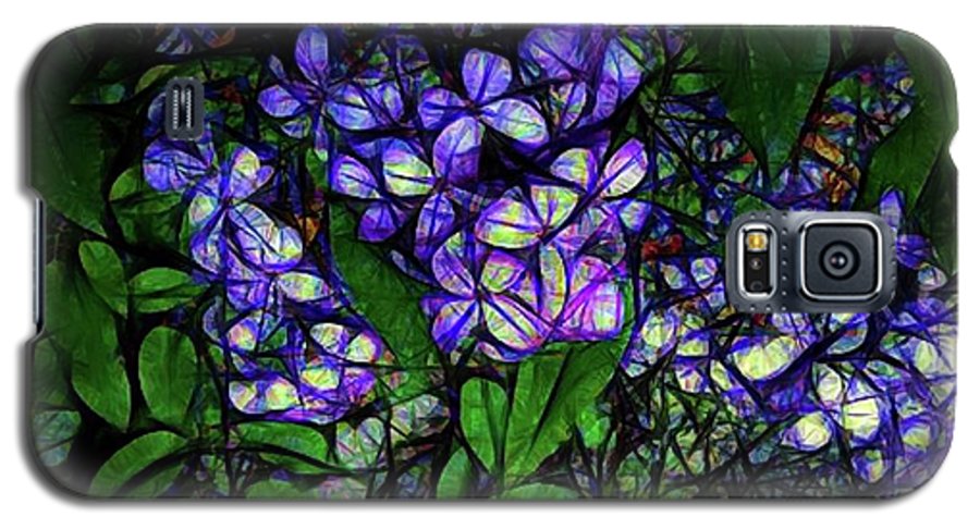 Lilac Abstract - Phone Case