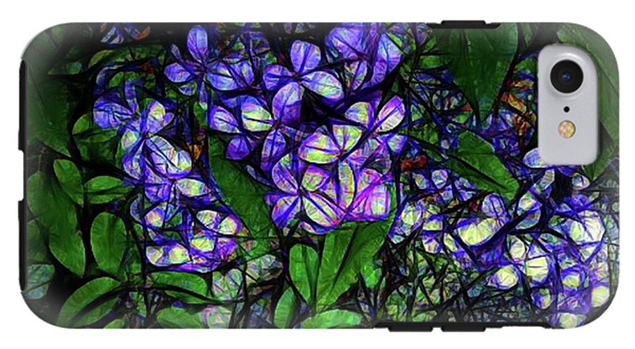 Lilac Abstract - Phone Case