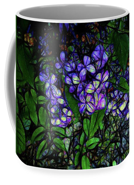 Lilac Abstract - Mug