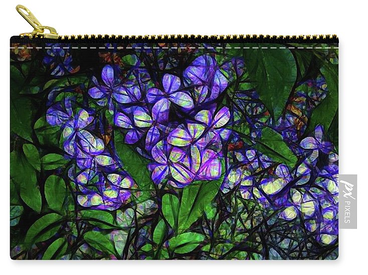 Lilac Abstract - Carry-All Pouch