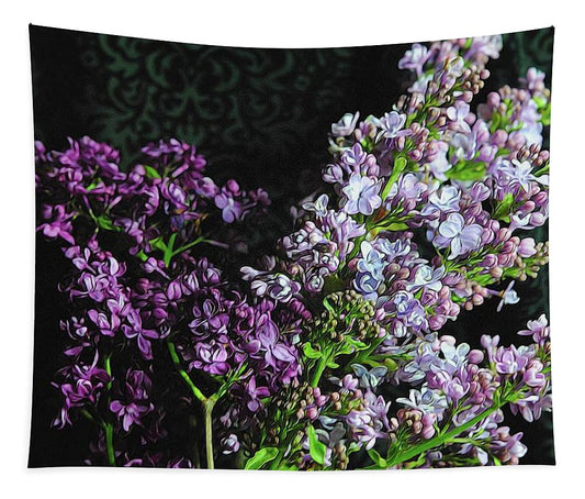Lilacs Bouquet - Tapestry