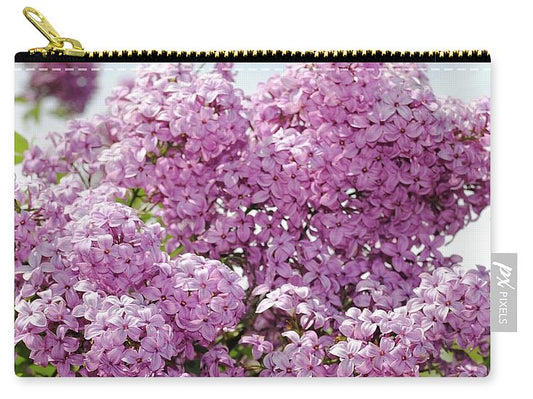 Lilacs With Sky - Carry-All Pouch