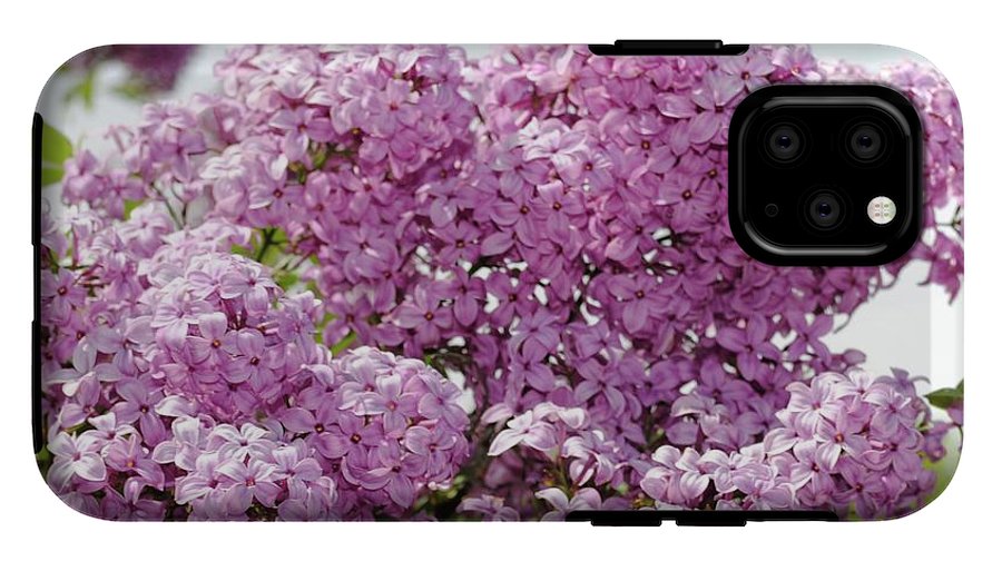 Lilacs With Sky - Phone Case