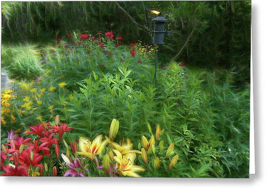 Lily Garden - Greeting Card