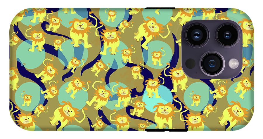 Lion Pattern - Phone Case