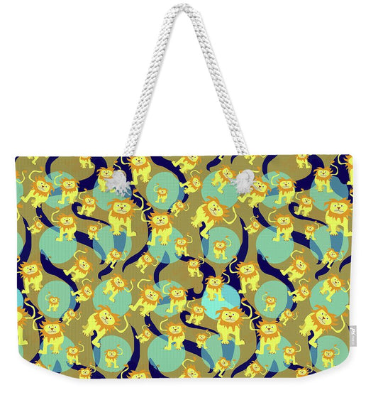 Lion Pattern - Weekender Tote Bag