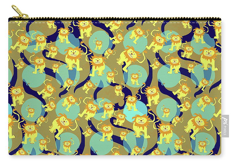 Lion Pattern - Carry-All Pouch