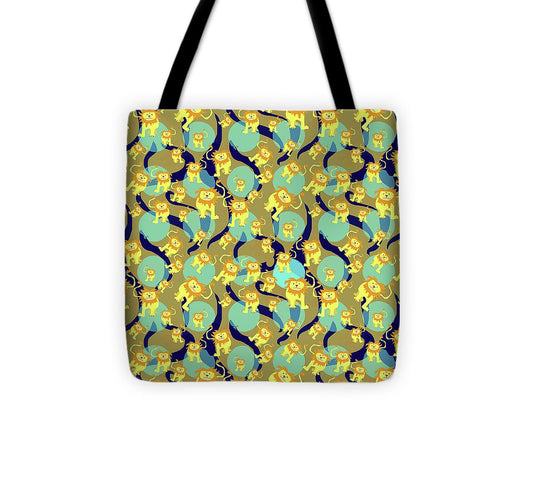 Lion Pattern - Tote Bag