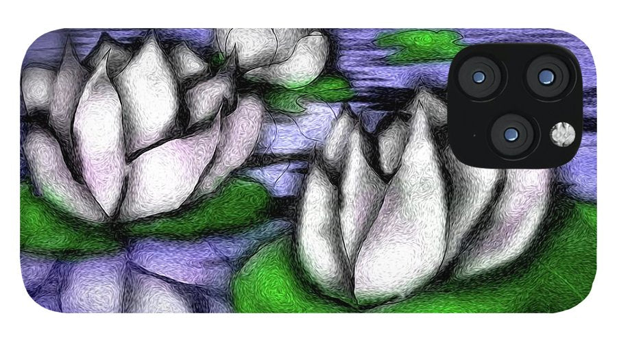 Little Lotus Pond - Phone Case