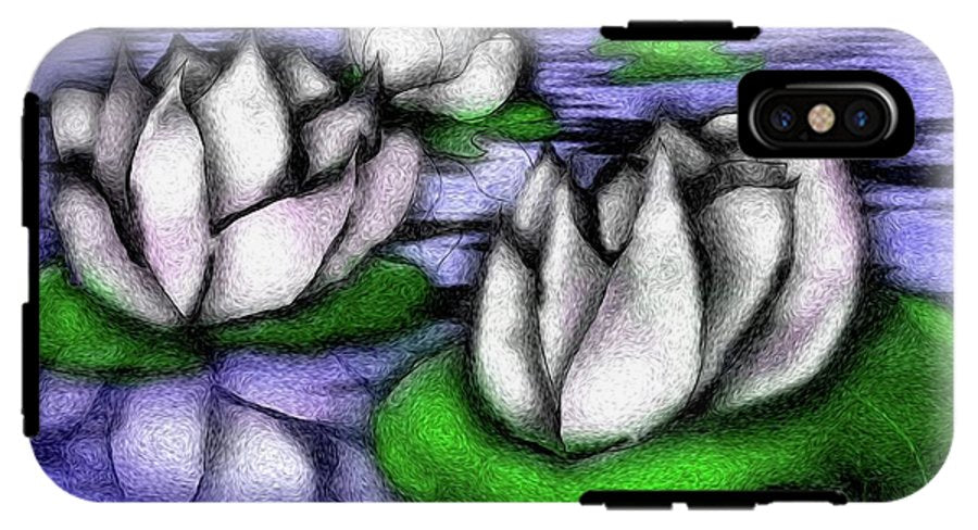 Little Lotus Pond - Phone Case