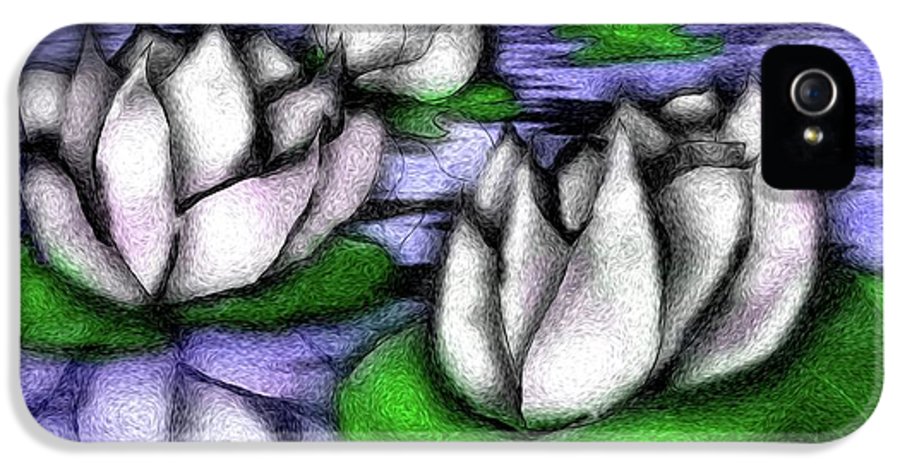 Little Lotus Pond - Phone Case