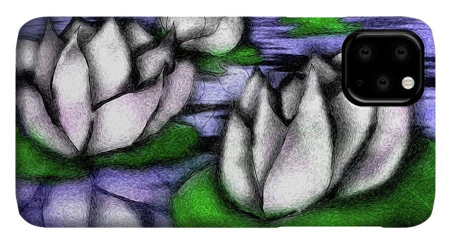 Little Lotus Pond - Phone Case