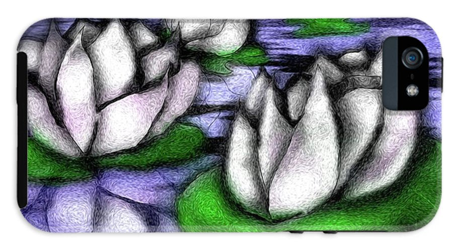 Little Lotus Pond - Phone Case