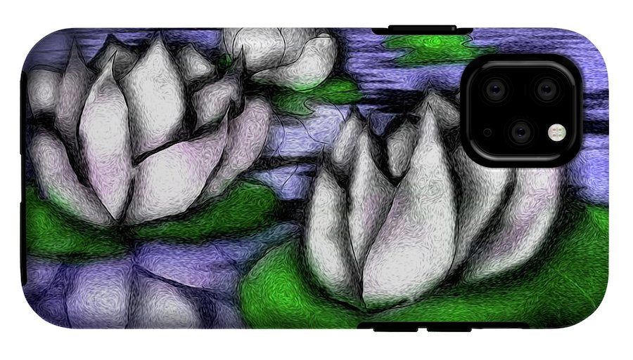 Little Lotus Pond - Phone Case