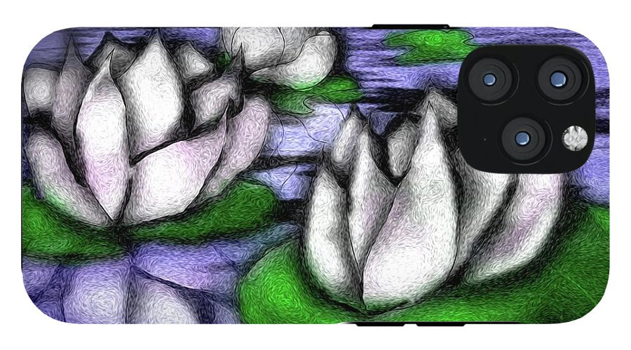 Little Lotus Pond - Phone Case