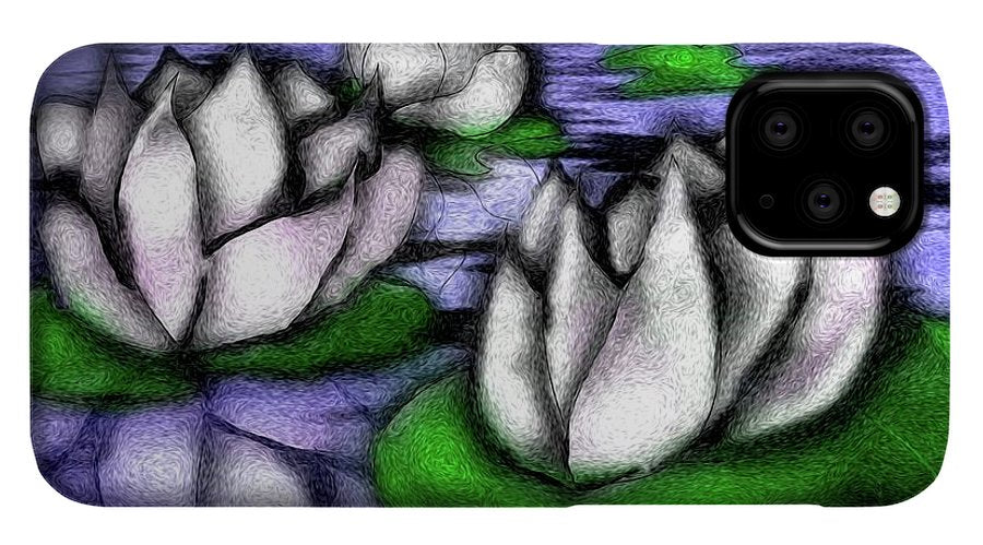 Little Lotus Pond - Phone Case