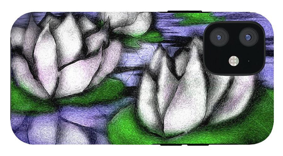 Little Lotus Pond - Phone Case