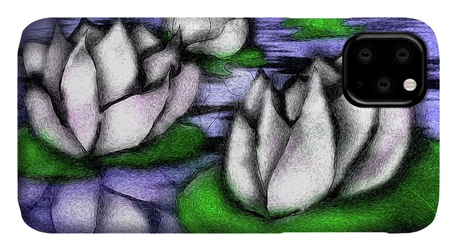 Little Lotus Pond - Phone Case