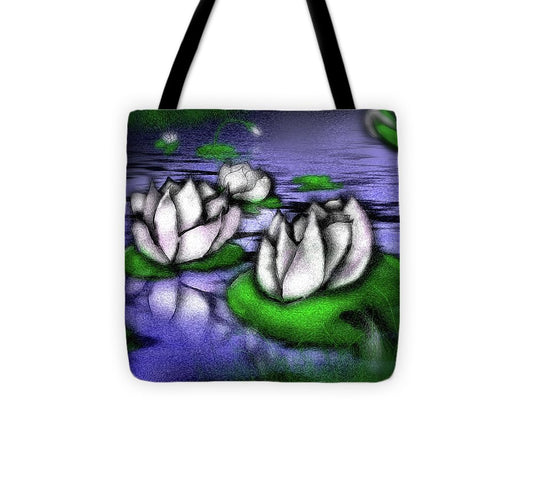 Little Lotus Pond - Tote Bag