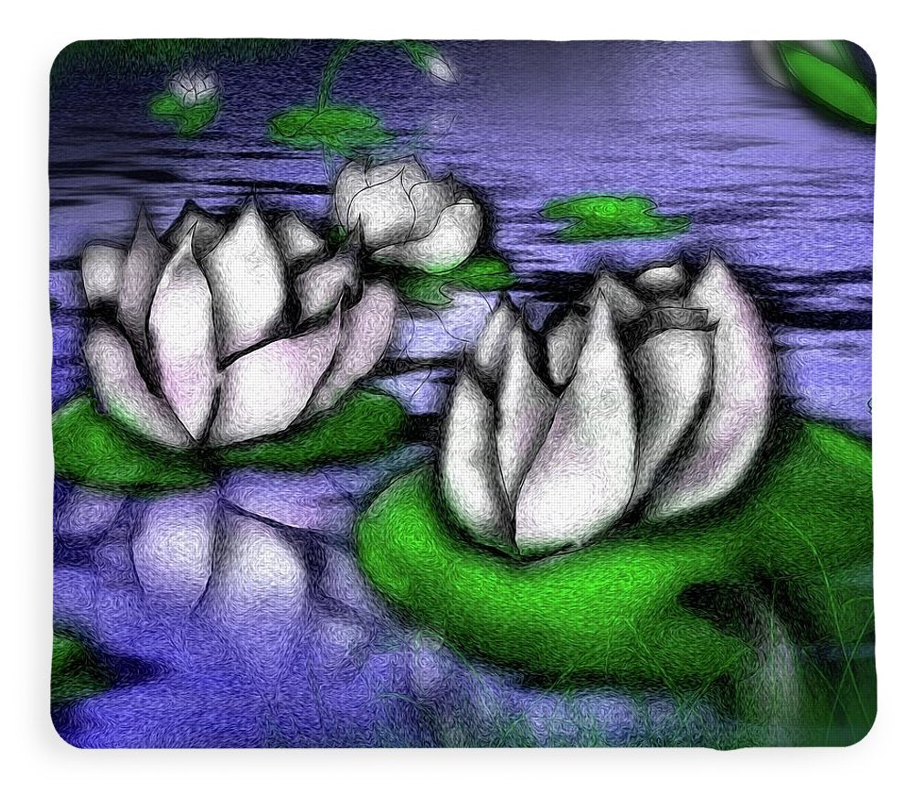 Little Lotus Pond - Blanket