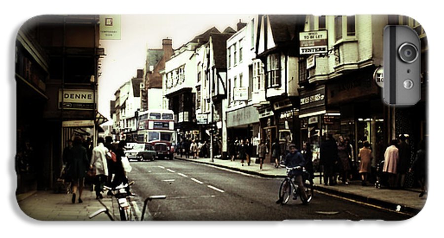 London Street With Bicycles - Phone Case