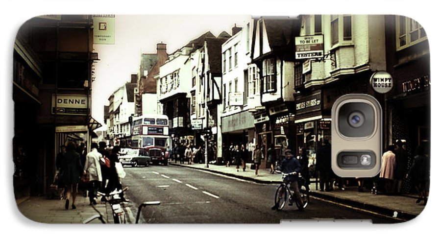 London Street With Bicycles - Phone Case