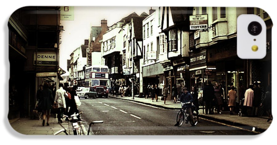 London Street With Bicycles - Phone Case