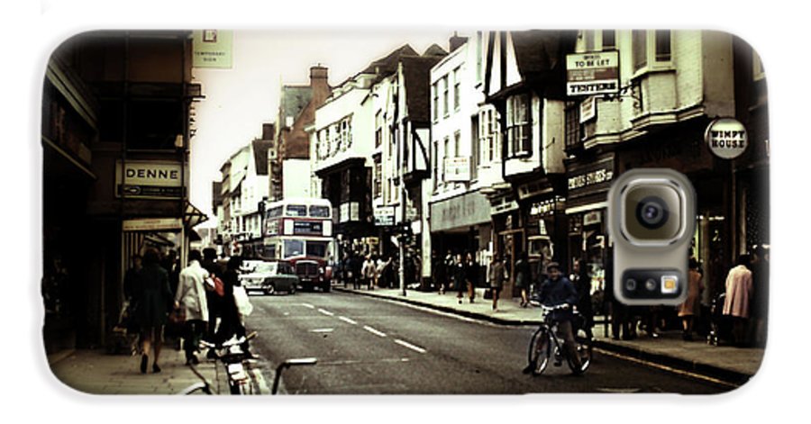 London Street With Bicycles - Phone Case