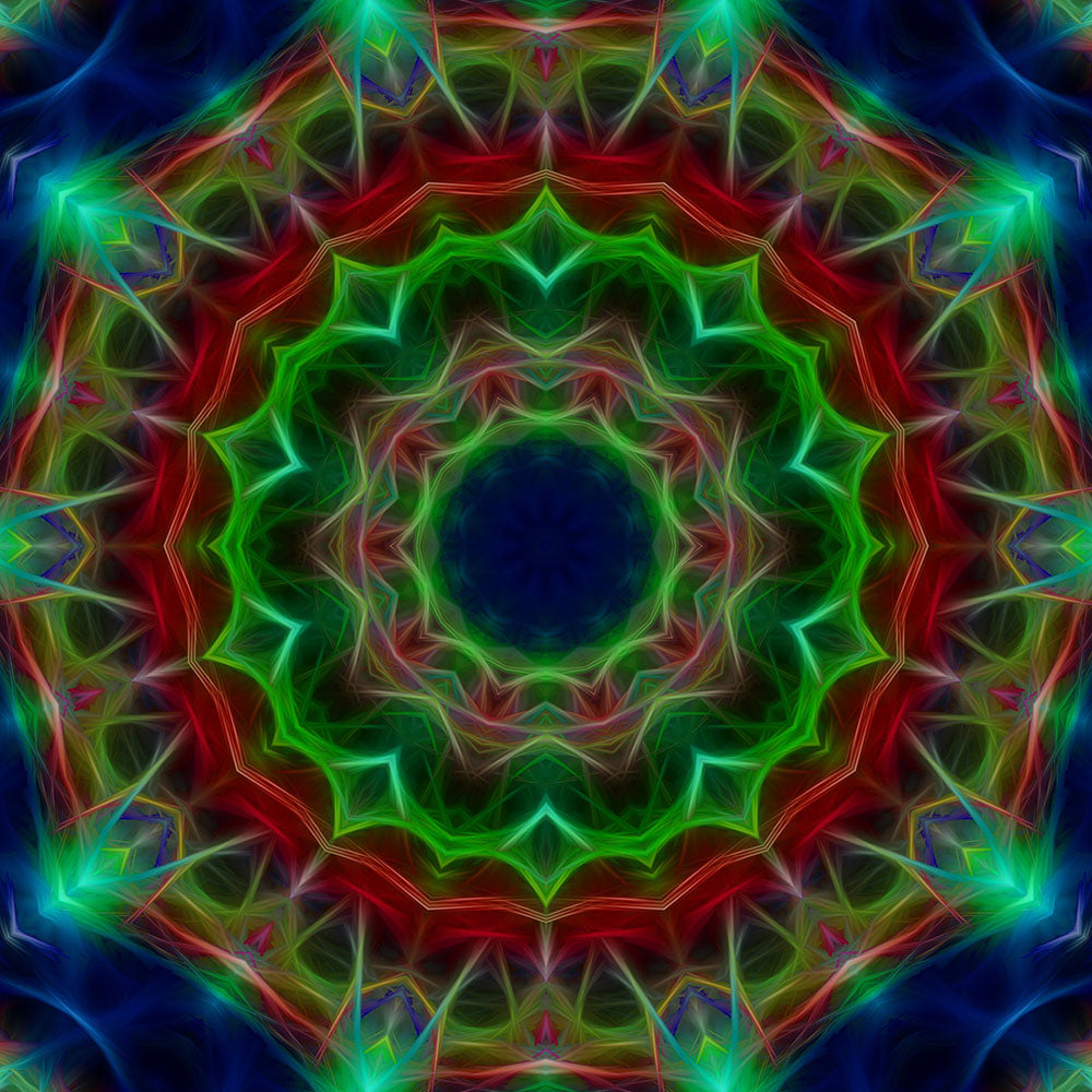 Lotus Kaleidoscope Digital Image Download