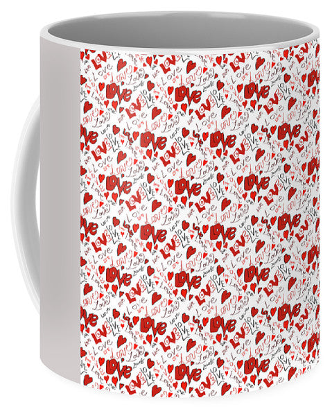 Love and Hearts - Mug