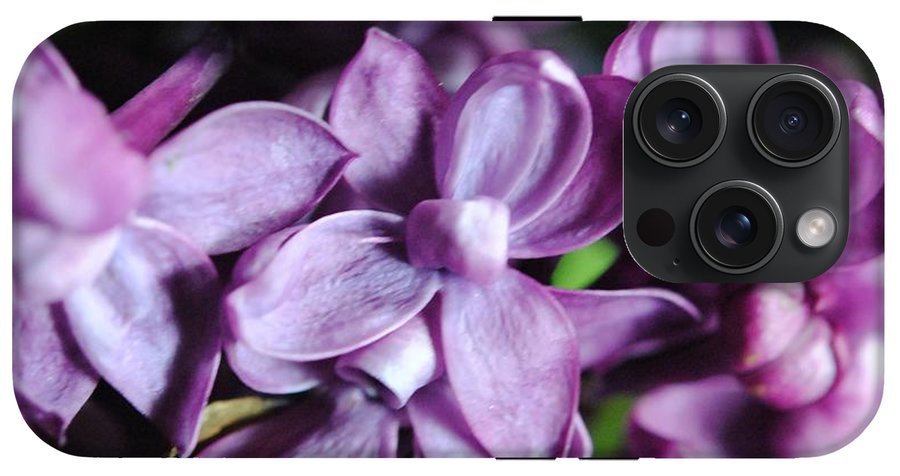 Macro Lilacs - Phone Case