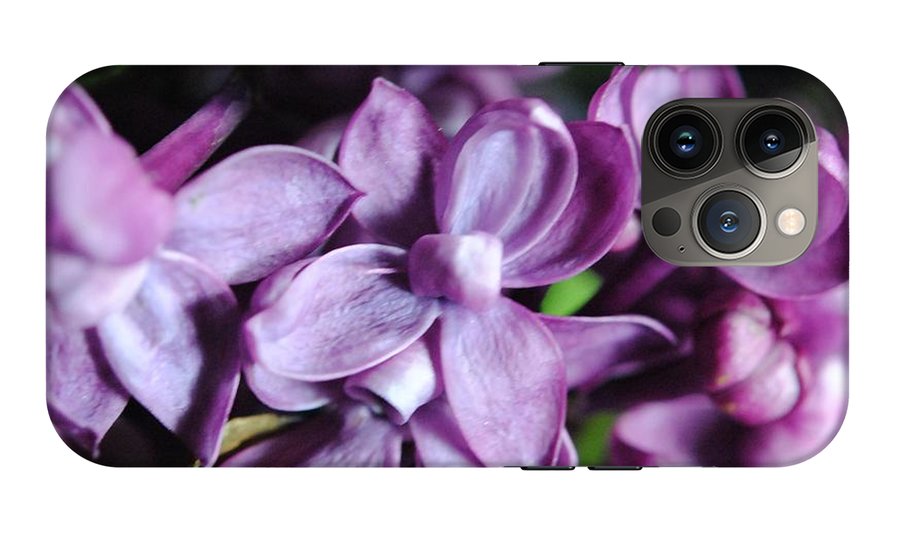 Macro Lilacs - Phone Case