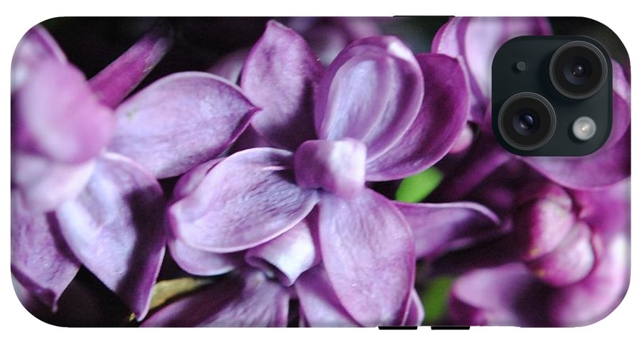 Macro Lilacs - Phone Case