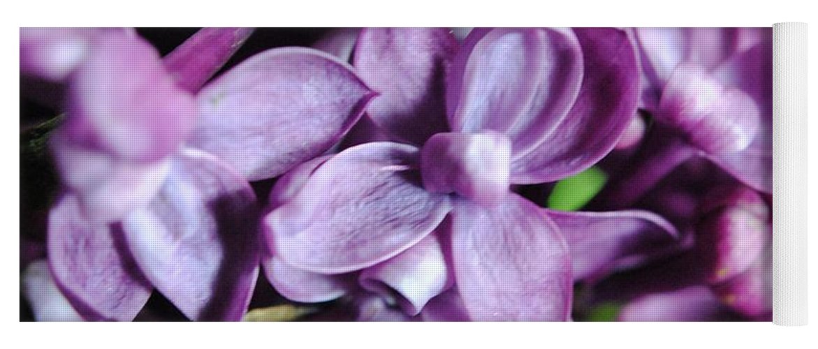 Macro Lilacs - Yoga Mat