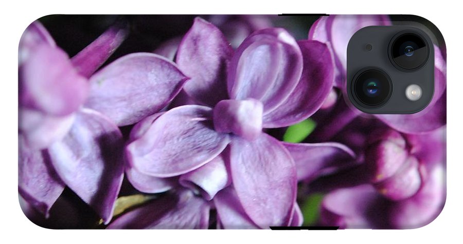 Macro Lilacs - Phone Case