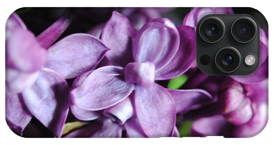 Macro Lilacs - Phone Case