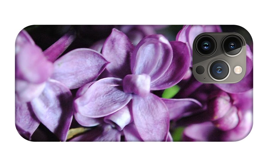 Macro Lilacs - Phone Case