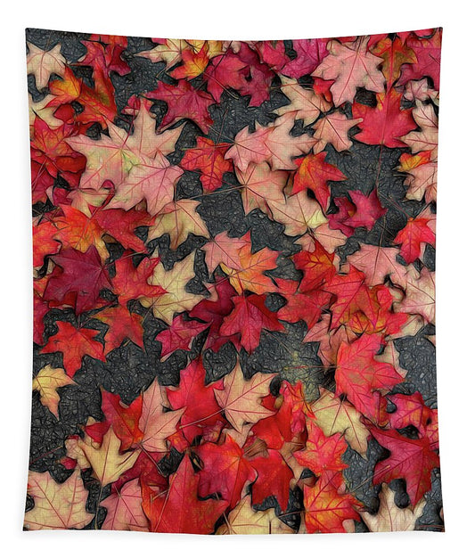 Maple Leaves In October 2 - Tapestry