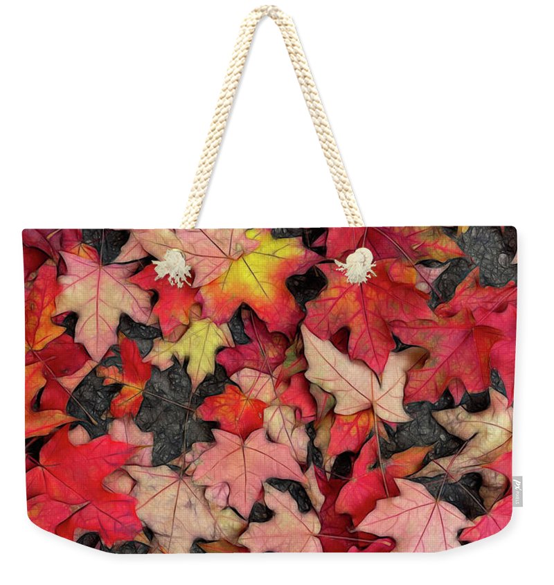 Maple Leaves In October 3 - Weekender Tote Bag