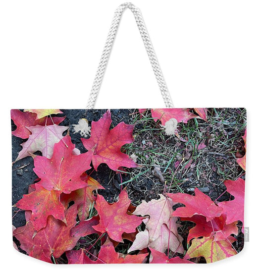Maple Leaves In October 4 - Weekender Tote Bag