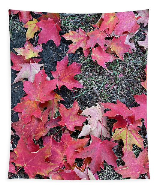Maple Leaves In October 4 - Tapestry