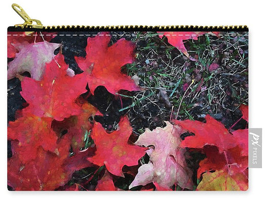 Maple Leaves In October 5 - Zip Pouch