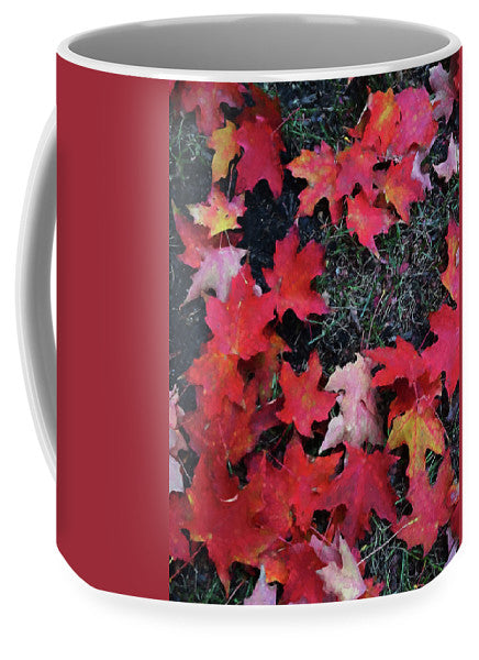 Maple Leaves In October 5 - Mug