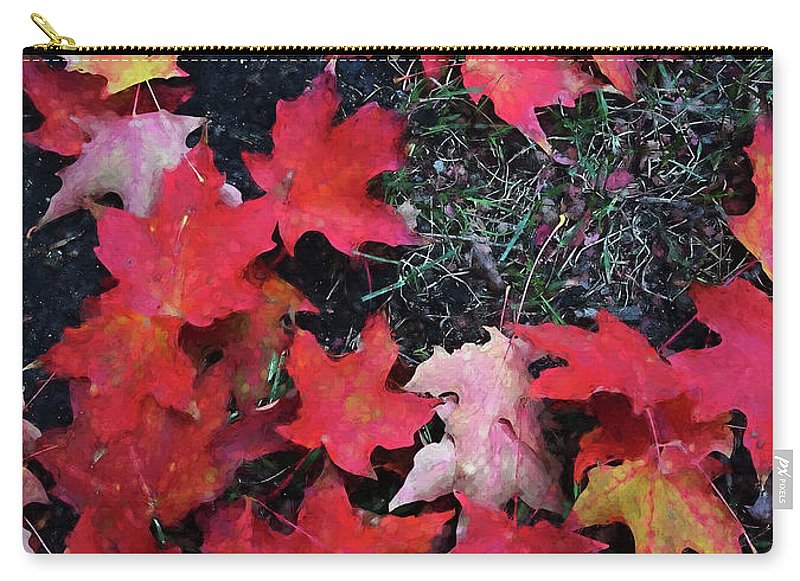 Maple Leaves In October 5 - Zip Pouch