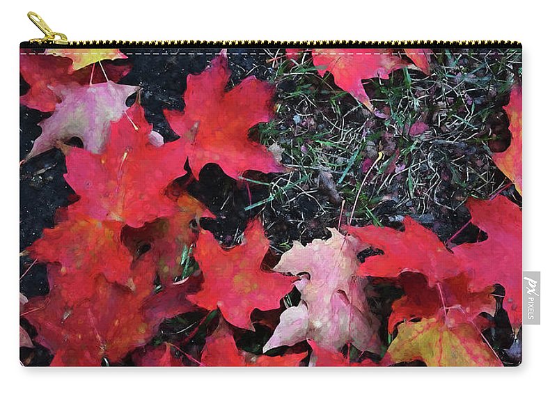 Maple Leaves In October 5 - Zip Pouch