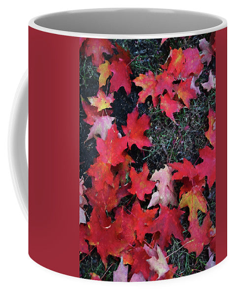 Maple Leaves In October 5 - Mug