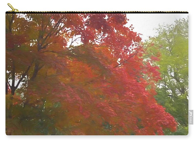 Maple Tree In October - Zip Pouch