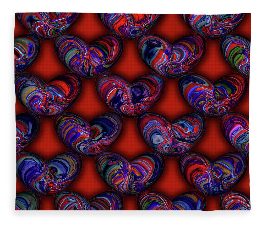 Marbled Valentine - Blanket